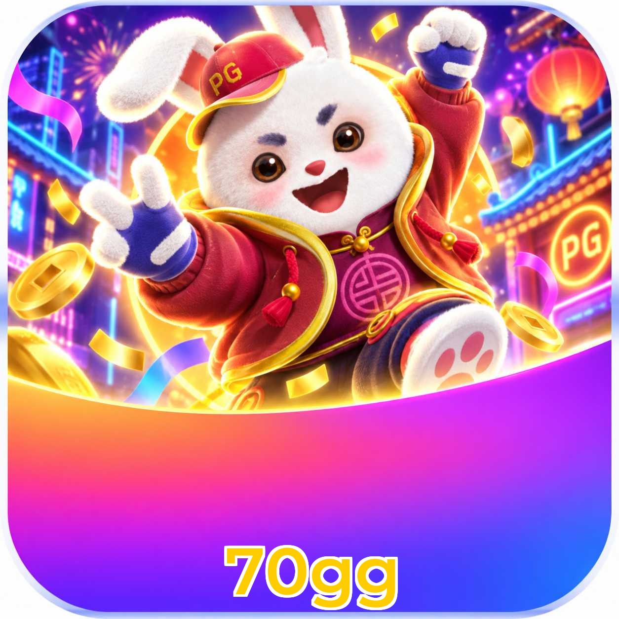 Interface mobile com Plushie Frenzy 70gg